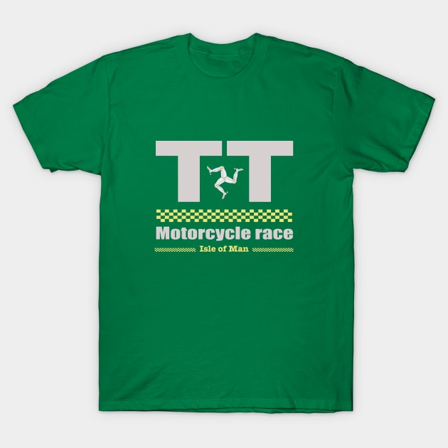 TT motorcycle race T-Shirt by FBdesign